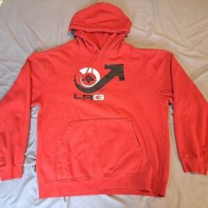 LRG Red Hoodie Men's Large